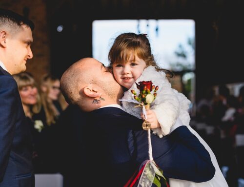 Festive family wedding